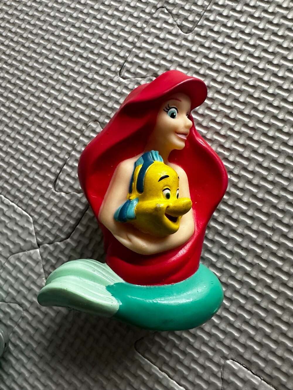 Disney The Little Mermaid Ariel and Flounder DecoPac Cake Topper Figurine
